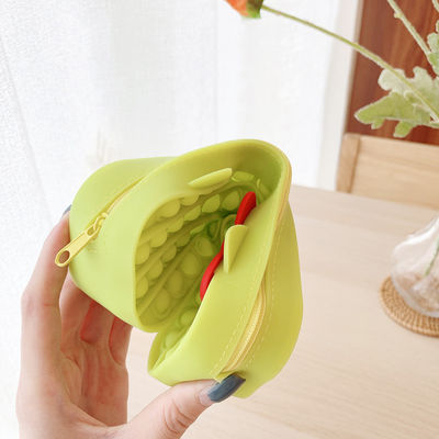 OEM/ODM Cute Cat Zipper Pencil Case 19*7*4.5cm Popper Toy Pencil Box with Bubble Design