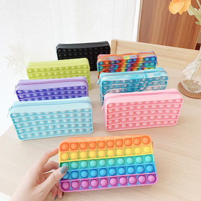 185*95*40cm Food Grade Silicon Bubble Pencil Bag for Unisex Sensory Push and Storage