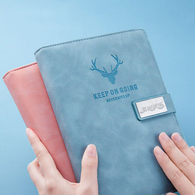 Personalized Custom Logo Pu Leather A5 Size Notebook Cover Custom Color and Promotion